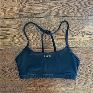 Fleo Midnight Black Sports Bra